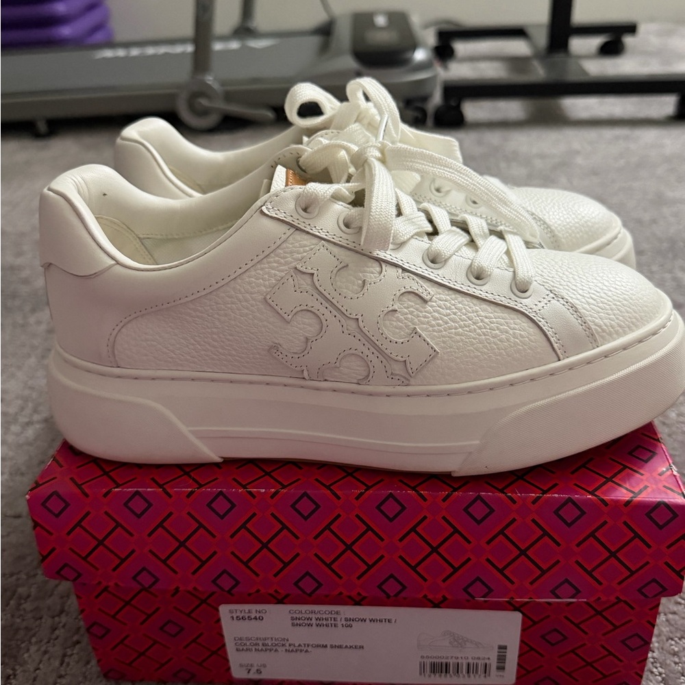 Tory Burch Women's Cream Sneakers